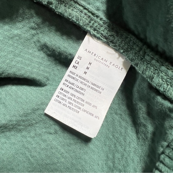 American Eagle Outfitters | Green Corduroy Cropped Jacket - Picture 5 of 7